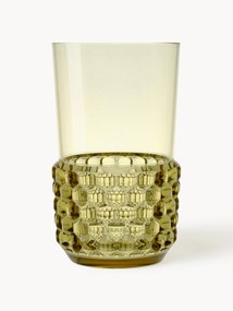 Poháre na vodu so štruktúrovaným vzorom Jellies (4 ks)