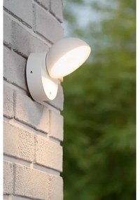 Lucide 22865/12/31 - LED Vonkajšie nástenné svietidlo FINN LED/12W/230V IP54 biela