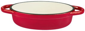 ERNESTO®  Nákypová liatinová miniforma, 2 kusy (červená)  (100353151)