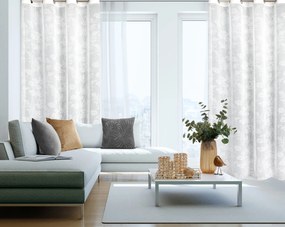 ZÁCLONA NA KRÚŽKOCH POLI 140X250 CM VZOROVANÁ