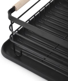 Odkvapkávač na riad PLYSTRE čierny 887197