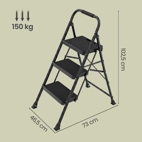 Skladacie oceľové schodíky GSLB35203BZ01
