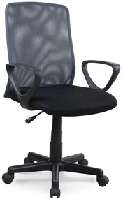 Halmar Kancelárska stolička ALEX, čierna/sivá