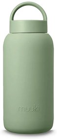 Cestovná fľaša šalviovozelená 500 ml Silver Sage – Muuki