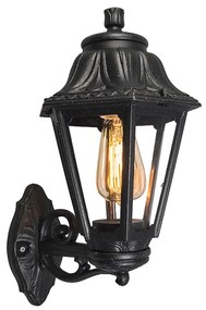 Rustikálna vonkajšia nástenná lampa čierna IP44 - Anna