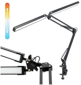 LED stmievateľná stolová lampa TENUIX DUO LED/15W/230V 3000-6000K