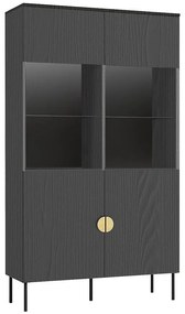 Vitrína Mond 2D 01-B čierna