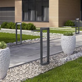 Brilagi - LED Vonkajšia lampa CROTONE LED/7W/230V antracit IP54 80 cm