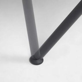 Čierna záhradná stolička Kave Home Surpika