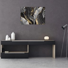 Obraz - Zlatá džungľa (70x50 cm)
