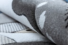 Dywany Łuszczów, Detský kusový koberec Petit Farm animals blue, 120x170, modrá, detská izba