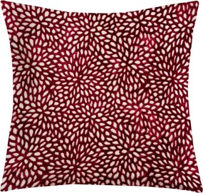 Dekoračný vankúš Maria 45x45 cm, červený