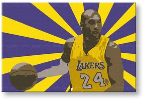 Ručne maľovaný POP Art obraz Koby Bryant | rôzne rozmery