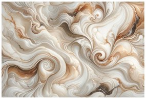 Tapeta hnedé abstraktné vlny