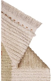 Béžový bavlnený behúň 80x230 cm Duetto Sage – Lorena Canals