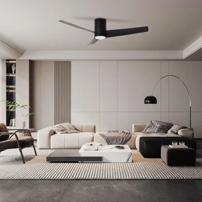 ZEVENTI - LED stropný ventilátor BARROSA LED/18W/230V Wi-Fi Tuya + diaľkový ovládač