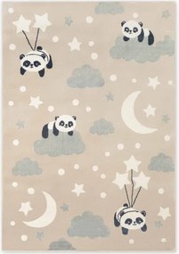 Koberec Hanse Home ADVENTURES DREAMY PANDA béžový / krémový