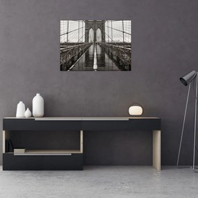 Sklenený obraz - Brooklynský most (70x50 cm)