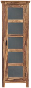 furniture-nabytek.cz - Vysoká vitrína z masivu palisandr 60x180x45