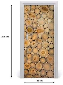 Fototapeta samolepiace na dvere kmeň stromu 85x205 cm