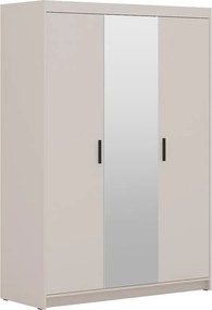 Skriňa Elena 3D zrkadlo pieskovo béžová