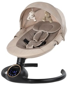 Elektrické hojdacie kreslo Kidwell REVE 2v1 pre bábätká s Bluetooth ovládaním