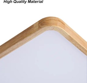 Brilagi - stmievateľné LED svietidlo WOODLINE SQUARE LED/180W/230V dub 100x100 cm + DO