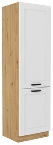 Skrinka Lesana 60 LO-210 2F (dub artisan + biela). Vlastná spoľahlivá doprava až k Vám domov. 1119428