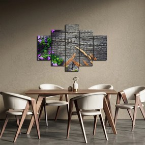 Obraz - lúčne kvety (150x105 cm)