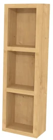 Mereo, Mereo Aira, kúpeľňová skrinka 20 cm, horná, policová, Multidecor, Dub Arlington, MER-CN796SDARL