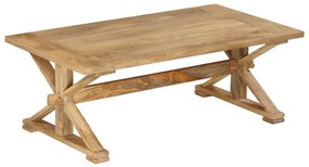 Konferenčný stolík 110x60x40 cm masívne mangovníkové drevo 247117