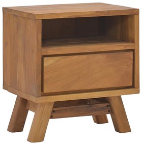 Nočný stolík 40x30x45 cm masívne tíkové drevo 326120