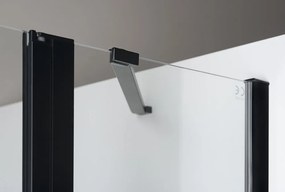 Polysan Polysan, Zoom Line Black obdĺžniková sprchová zástena 1300x800mm L/P varianta, ZL1313BZL3280B