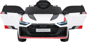 Elektrické autíčko Audi RS6 Avant GT biele