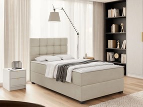 Kontinentálna posteľ Winket, Rozmer postele: 120x200, Farba tkaniny: Manila 14