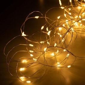 Nexos 74004 Svetelná reťaz - 2 x 200 LED, teple biela