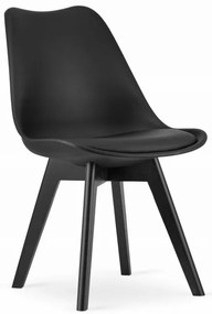 Jedálenský stôl NP so štyrmi stoličkami MARK čierne