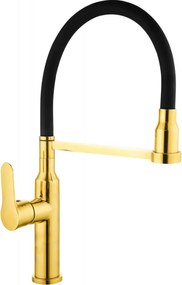 Mexen Edna - Vysoká batéria/drezová, čierna-zlatá, 672900-57