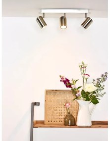 Lucide 26957/15/12 - LED Bodové svietidlo LENNERT 3xGU10/5W/230V matný chróm