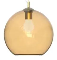 Ideal Lux - Luster na lanku NEMO 1xE27/42W/230V pr. 20 cm béžová ID339047