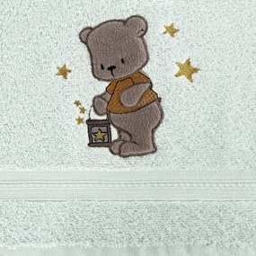 DETSKÝ BAVLNENÝ UTERÁK BABY62 50X90 CM SVETLOMÄTOVÁ