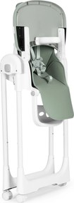ECOTOYS HA-013 detské kresielko na kŕmenie, výškovo nastaviteľné, eko-koža, 5-bodové pásy