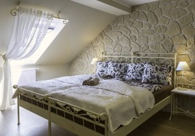 IRON-ART ROMANTIC - romantická kovová posteľ 140 x 200 cm, kov