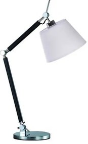 Dizajnová stolová lampa Zyta S Table čierne/strieborná