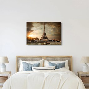 Obraz - Eiffelova veža, Paríž, Francúzsko (90x60 cm)
