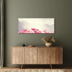 Obraz - Vlčie maky (120x50 cm)