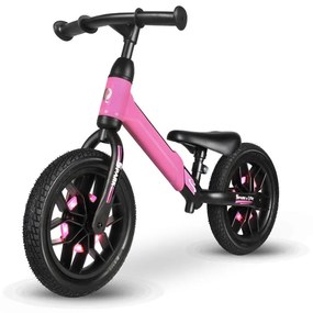 Detský balančný bicykel Qplay Spark ružový