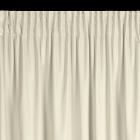 ZATEMŇOVACÍ ZÁVES NA PÁSKE ANTARA 140X300 CM KRÉMOVÁ