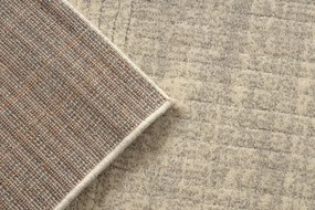 Koberec TEXTURA 488.23.LA101 Osta sivý / krémový