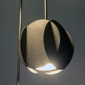 Luster na lanku GAMBIT 4xGU10/10W/230V čierny